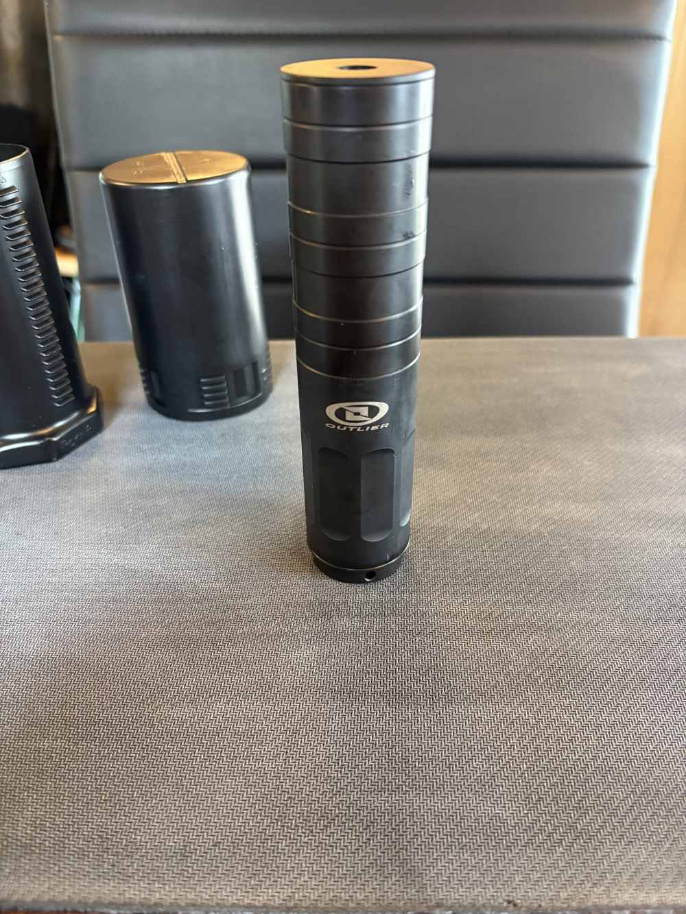 Outlier USA BP-6 9mm Stainless Steel Suppressor 6” Black – Factory New-img-1