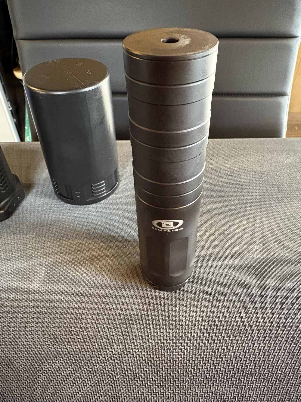 Outlier USA BP-6 5.56 Stainless Steel Suppressor 6” Black – Factory New-img-1