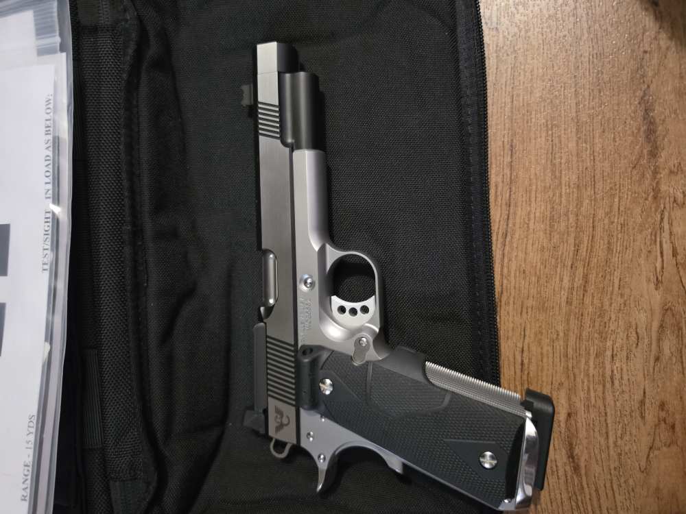 RARE WILSON COMBAT HUNTER 10MM STAINLESS COMPENATED-img-8