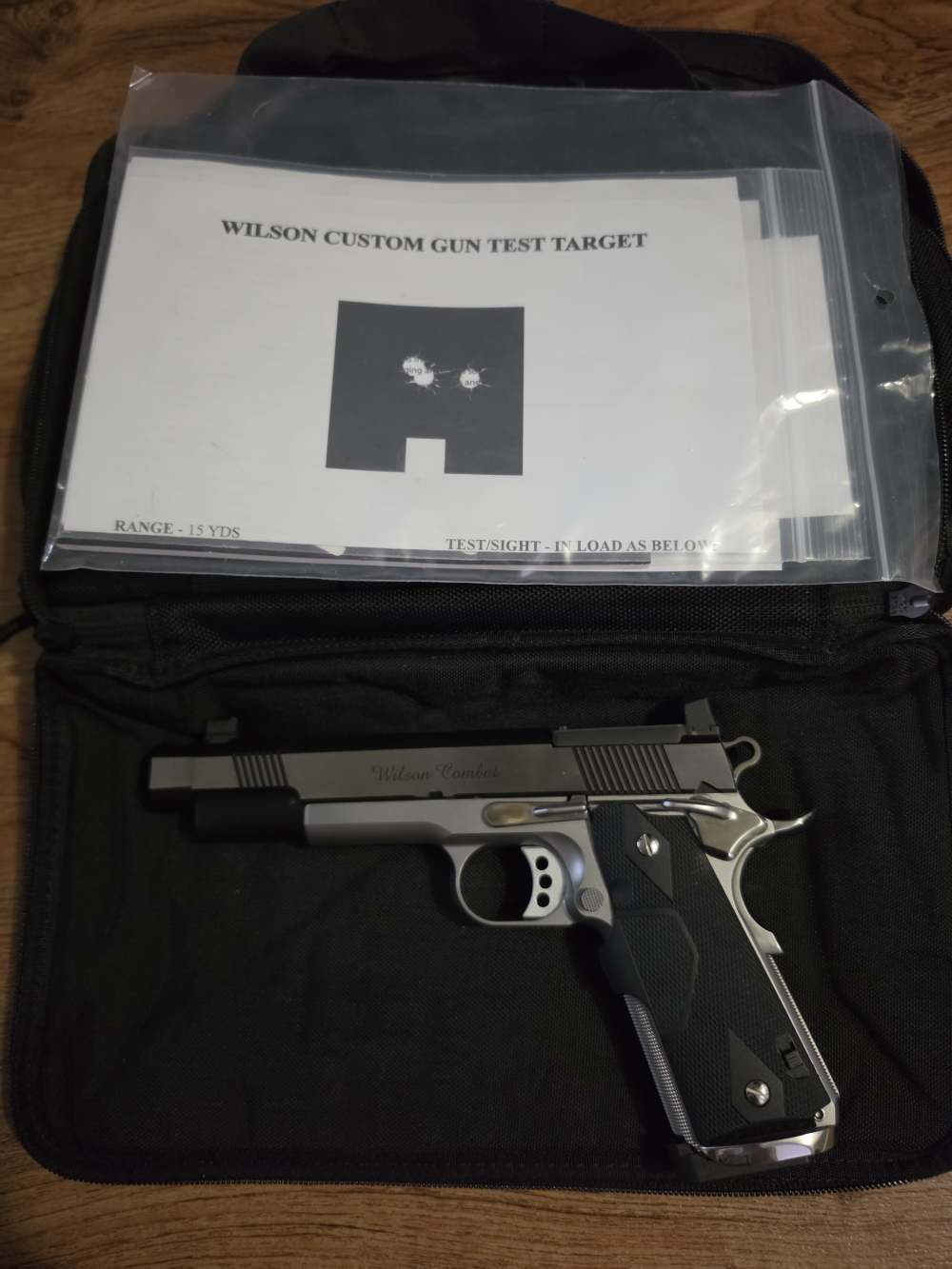RARE WILSON COMBAT HUNTER 10MM STAINLESS COMPENATED-img-0
