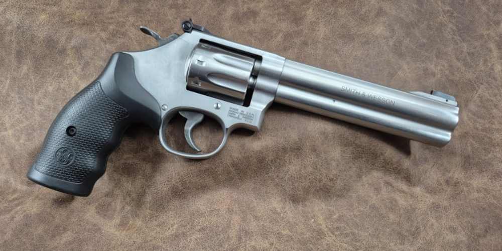 NIB SMITH & WESSON MODEL 648-2 22MAG 6" CASE-img-1