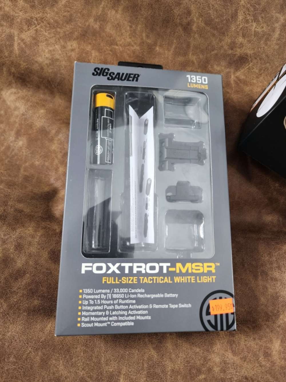 NIB SIG SAUER RMCX SPEAR LT IR OPTIC LIGHT 5.56MM 16" BOX-img-16