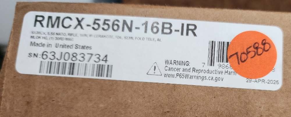 NIB SIG SAUER RMCX SPEAR LT IR OPTIC LIGHT 5.56MM 16" BOX-img-13
