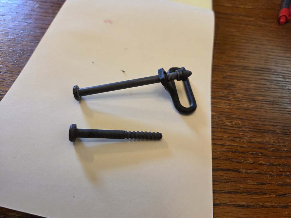 M14 E2 stock screws original GI -img-1