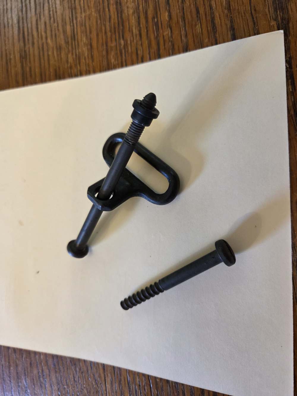 M14 E2 stock screws original GI -img-0