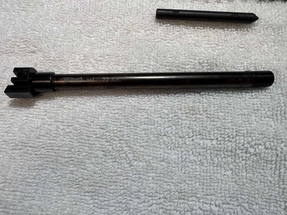 Walther Barrel Set Target 5" P22 Q Style .22 LR Stainless Steel Blue-img-4