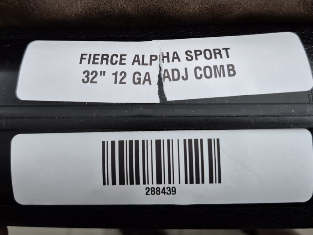 NIB FIERCE ALPHA ADJ 12GA 32" CASE-img-16