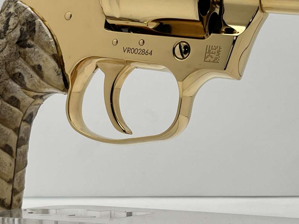 WOW FACTOR NIB Colt Viper 3 inch mirror polished 24k gold plated-img-16
