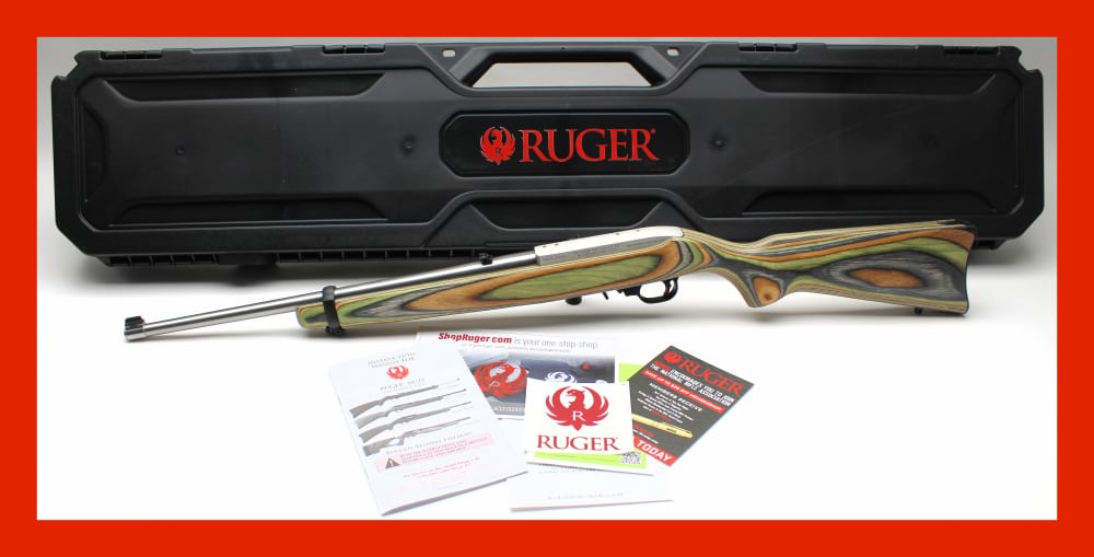 Ruger Factory New 10/22 Green Mountain SS 22lr Ships In A Ruger Hard Case!-img-0