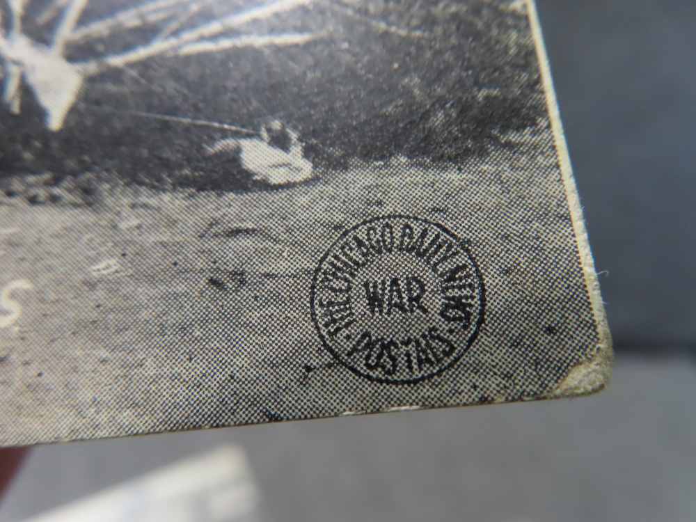 10-ORIGINAL BLACK & WHITE WWI POSTCARDS OF AMERICANS FIGHTING IN FRANCE-img-14