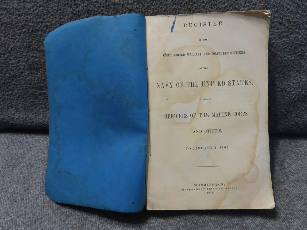 1865 DATED REGISTER OF THE COMMISSIONED OFFICERS-NAVY & USMC AND OTHERS-img-3