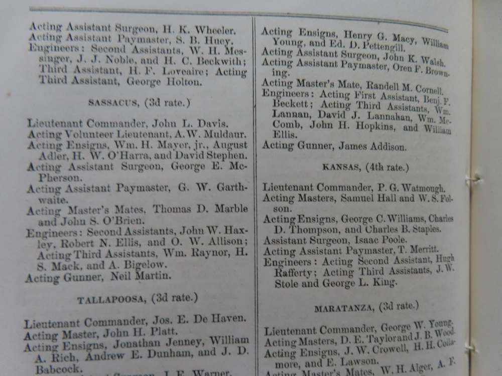 1865 DATED REGISTER OF THE COMMISSIONED OFFICERS-NAVY & USMC AND OTHERS-img-12