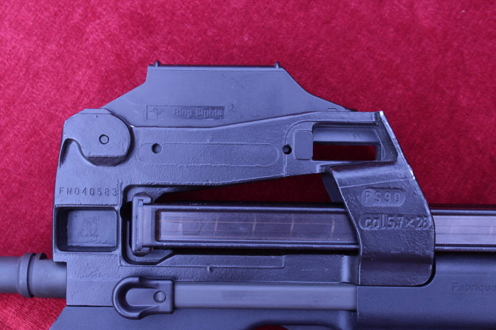 FNH PS90 Gen 1 5.7x28mm 16" w/ 6 Mags Case Ring Sight Rare Clean -img-2