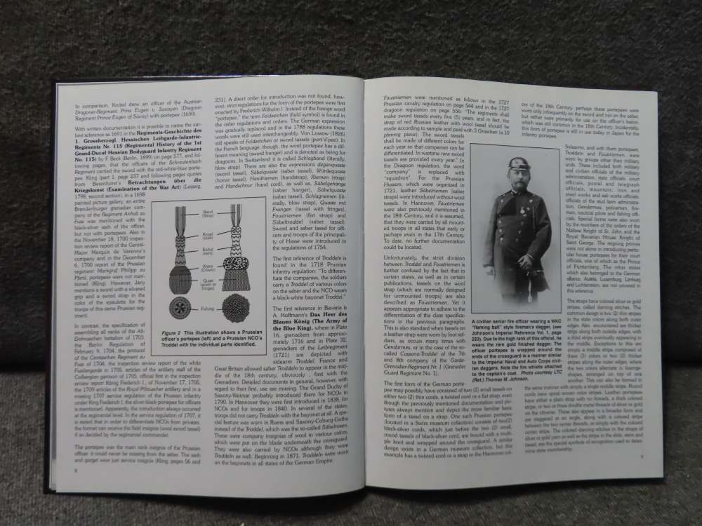 EDGE WEAPON ACCOUTERMENTS OF GERMANY 1800-1945, FANTASTIC BOOK-img-6