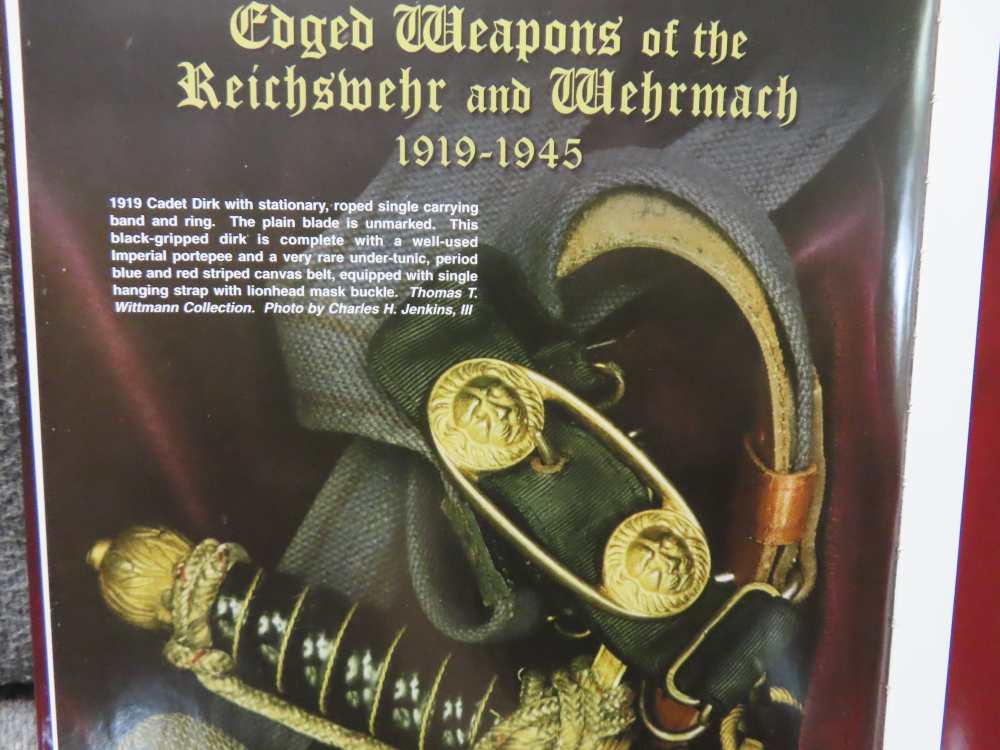 EDGE WEAPON ACCOUTERMENTS OF GERMANY 1800-1945, FANTASTIC BOOK-img-15