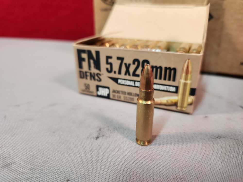 FN DEFENSE 5.7x28MM 30GR JHP 500RDS NEW! PENNY AUCTION!-img-3