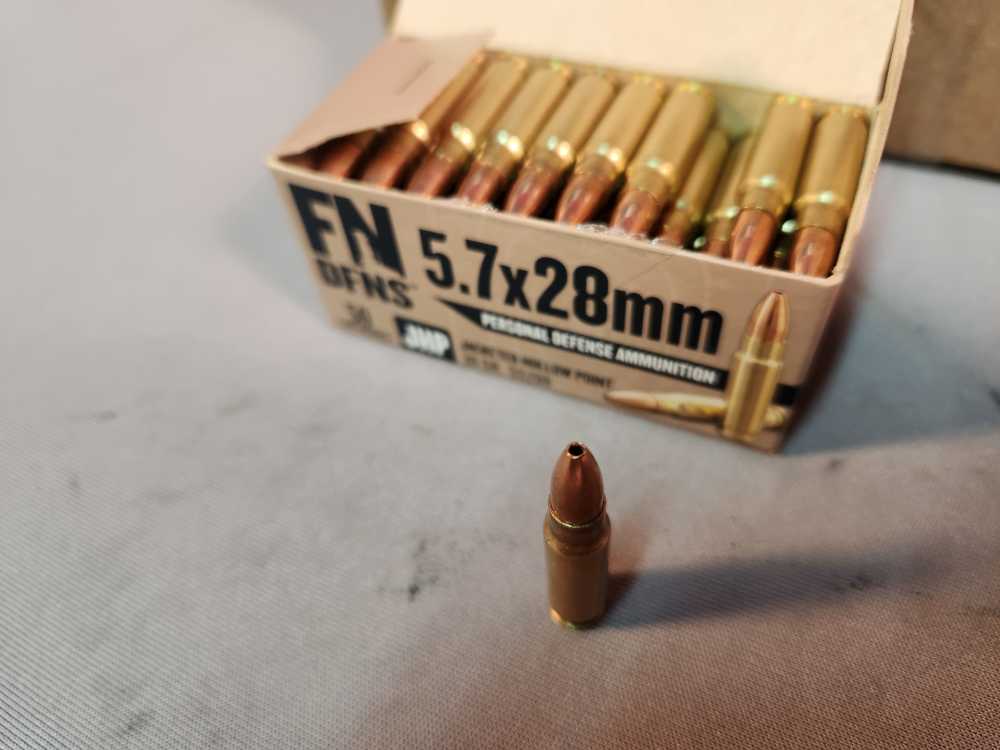 FN DEFENSE 5.7x28MM 30GR JHP 500RDS NEW! PENNY AUCTION!-img-4