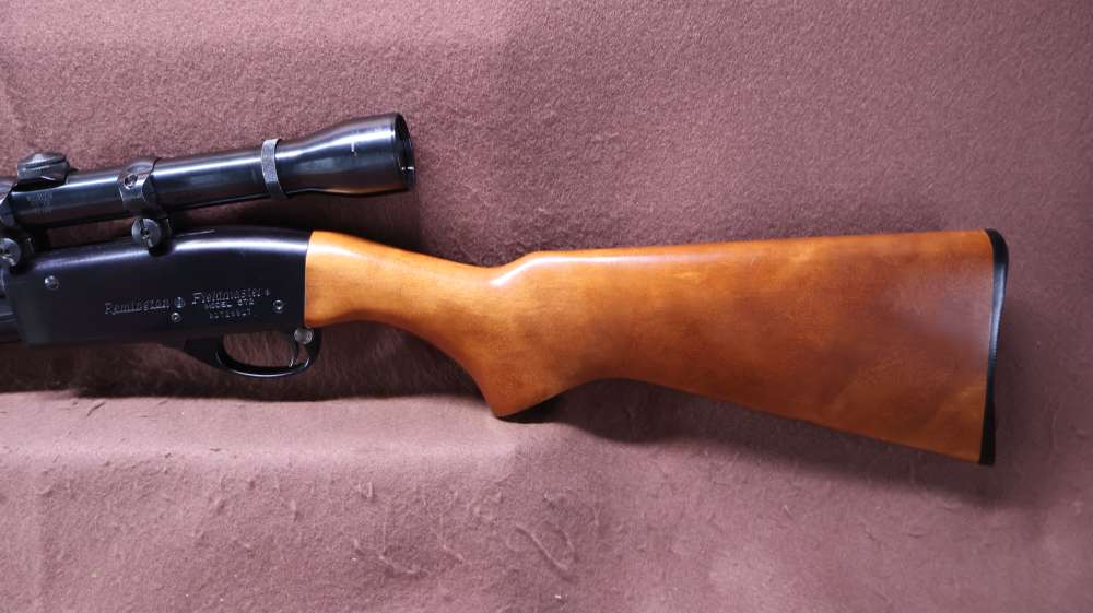 Remington 572 FM 22 S/L/LR Pump 21" BRL Weaver K4-C3 Scope VG Bore-img-13