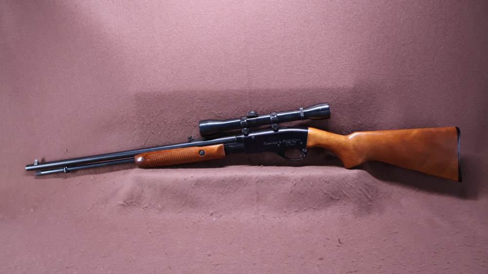 Remington 572 FM 22 S/L/LR Pump 21" BRL Weaver K4-C3 Scope VG Bore-img-11