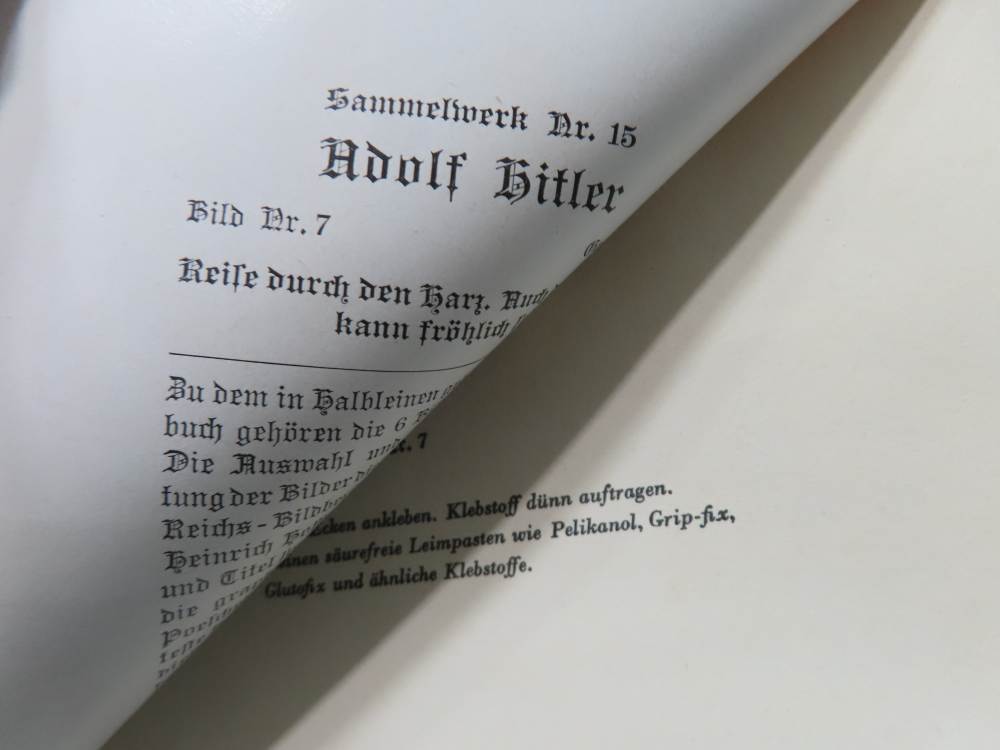 WWII ERA GERMAN CIGARETTE ALBUM-ADOLF; PICTURES FROM THE LIFE OF THE FUHRER-img-7