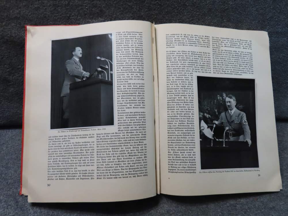 WWII ERA GERMAN CIGARETTE ALBUM-ADOLF; PICTURES FROM THE LIFE OF THE FUHRER-img-9