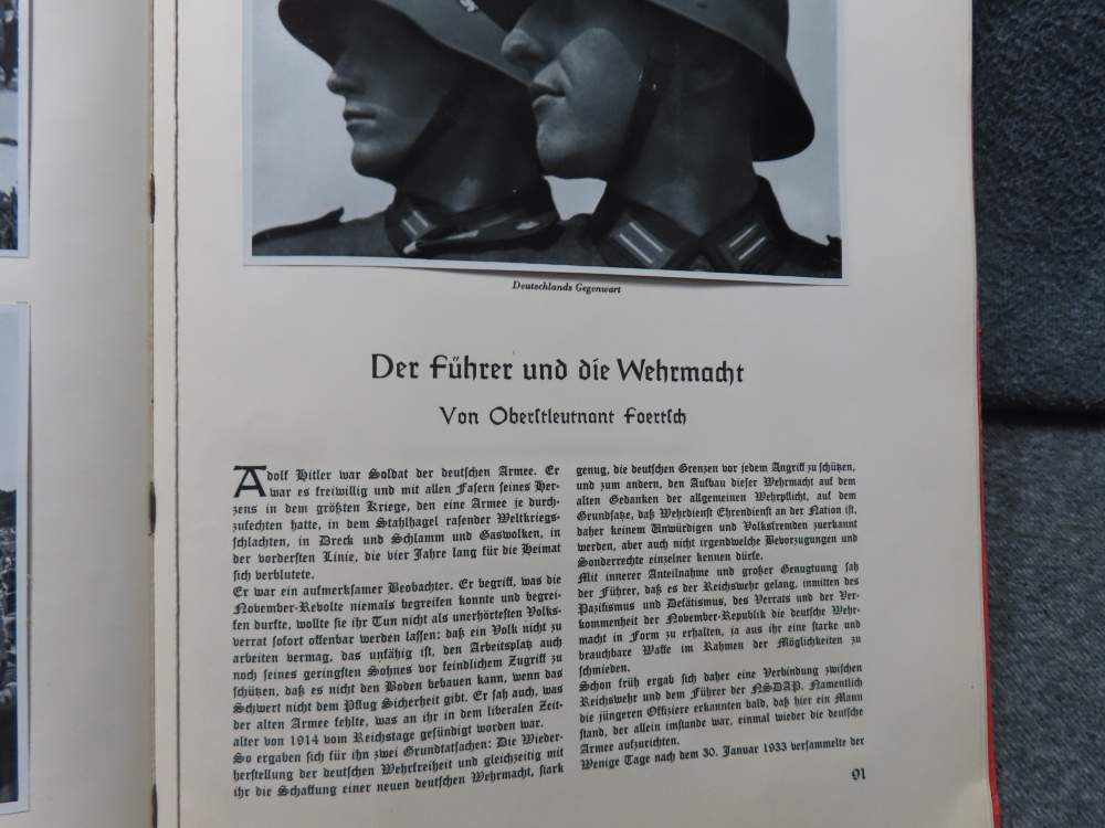 WWII ERA GERMAN CIGARETTE ALBUM-ADOLF; PICTURES FROM THE LIFE OF THE FUHRER-img-13