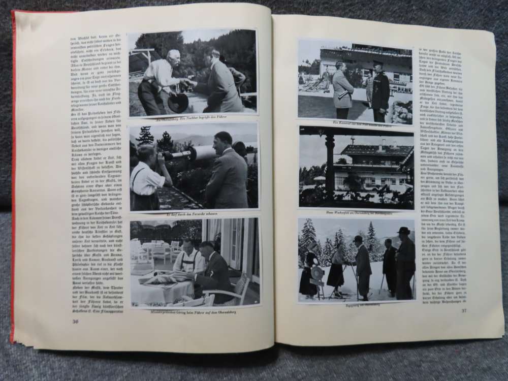 WWII ERA GERMAN CIGARETTE ALBUM-ADOLF; PICTURES FROM THE LIFE OF THE FUHRER-img-10