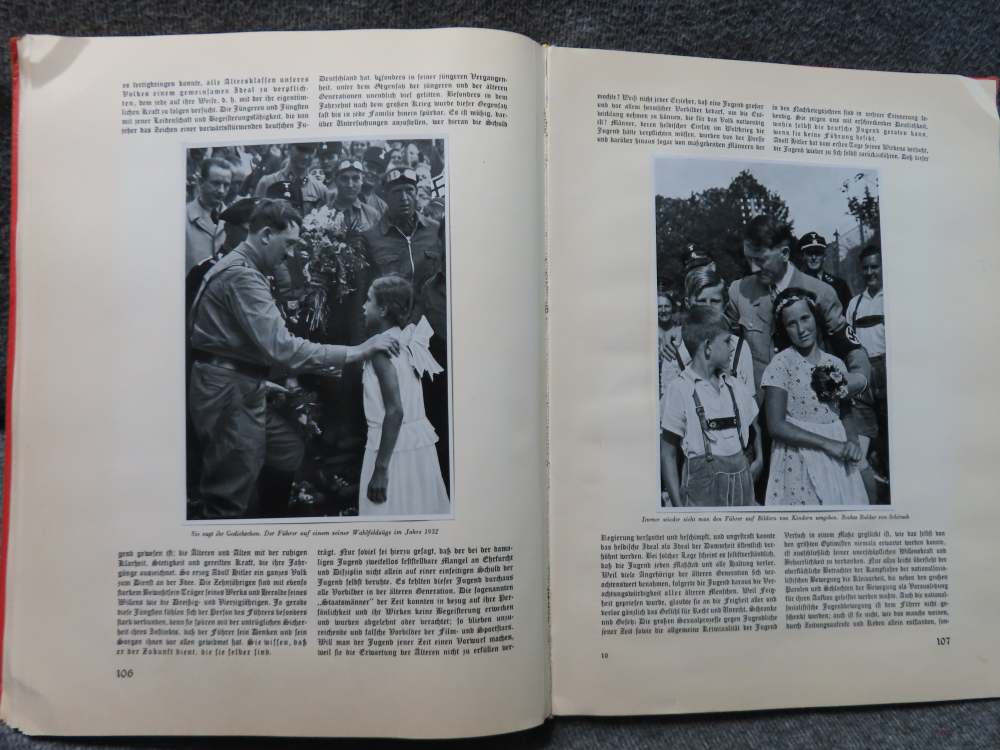 WWII ERA GERMAN CIGARETTE ALBUM-ADOLF; PICTURES FROM THE LIFE OF THE FUHRER-img-14