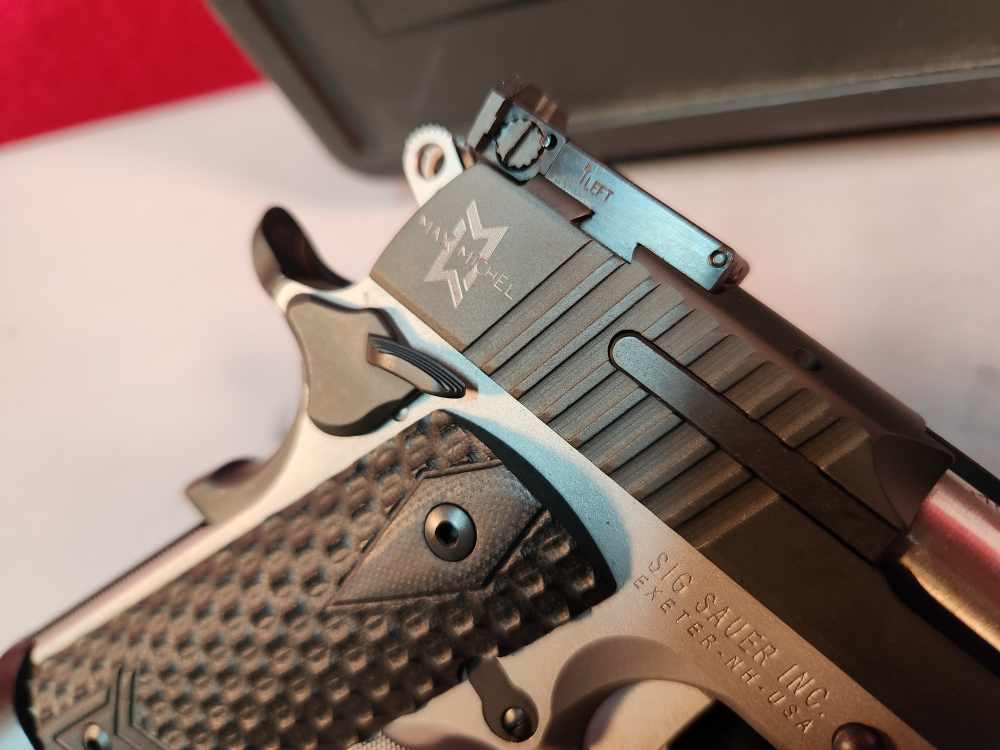 SIG SAUER 1911 MAX MICHEL 45ACP USED! PENNY AUCTION!-img-7