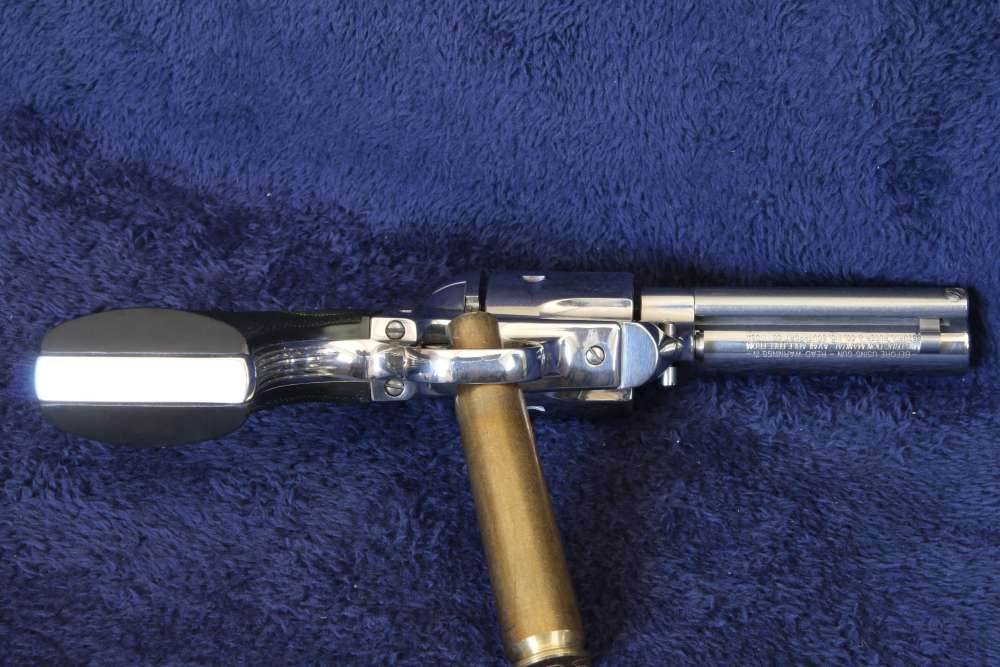RARE - NEW Un-Fired RUGER NEW VAQUERO .45 LC Revolver HI GLOSS - NO RESERVE-img-4
