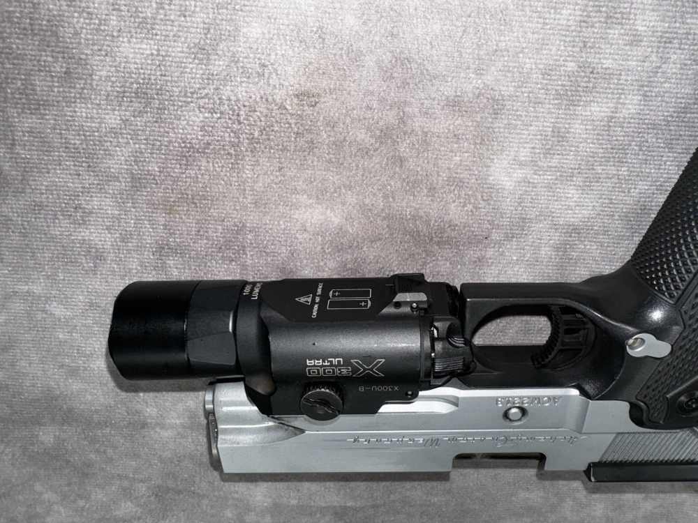 USED! ALCHEMY CUSTOM WEAPONRY ACW QUANTICO HI-CAP 2011 W/ HOLSTER & X300-img-6
