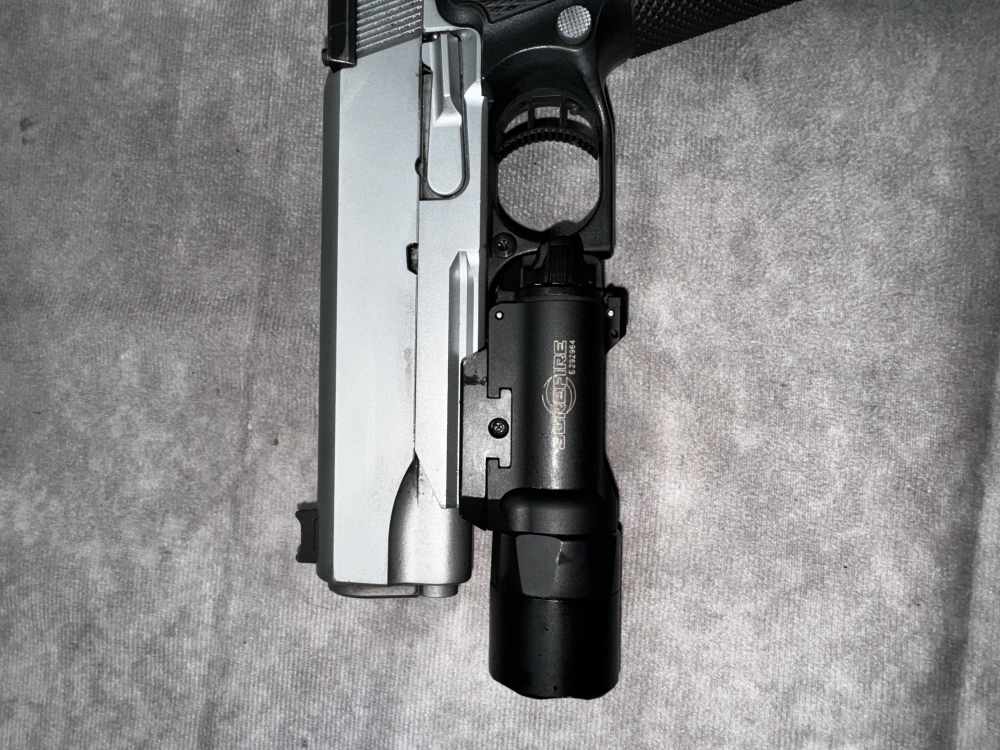 USED! ALCHEMY CUSTOM WEAPONRY ACW QUANTICO HI-CAP 2011 W/ HOLSTER & X300-img-13