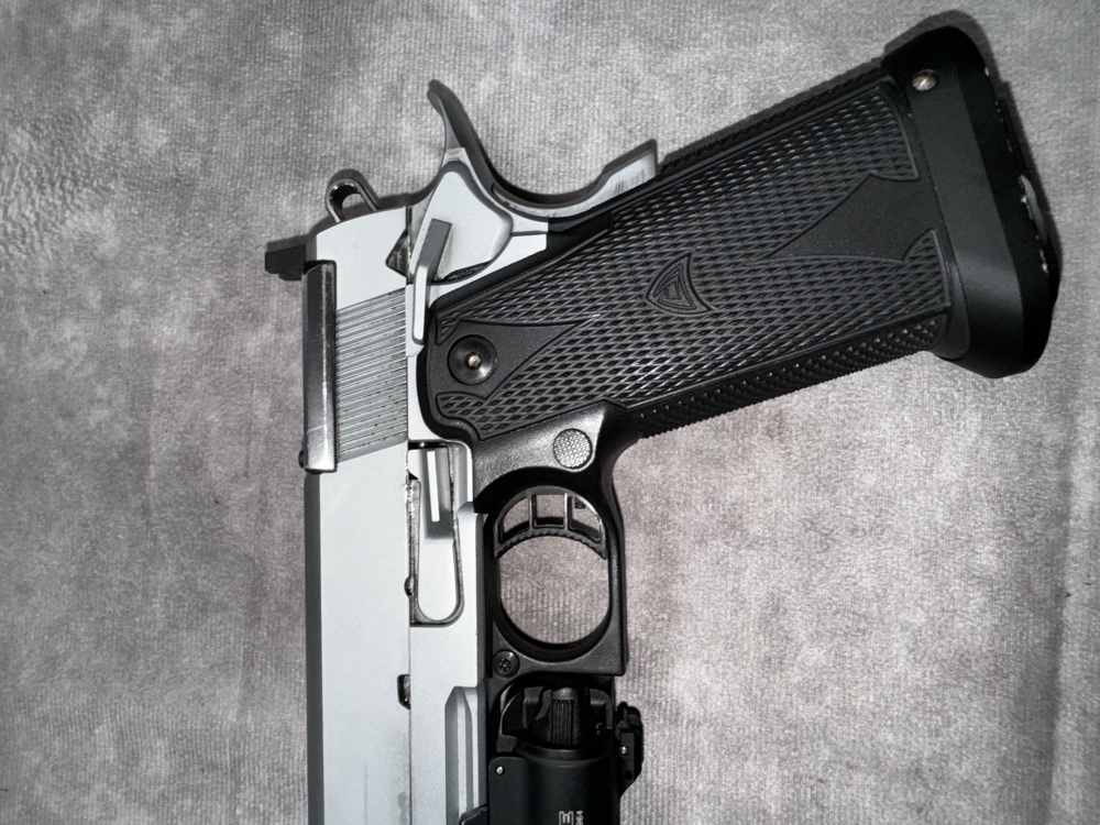 USED! ALCHEMY CUSTOM WEAPONRY ACW QUANTICO HI-CAP 2011 W/ HOLSTER & X300-img-12