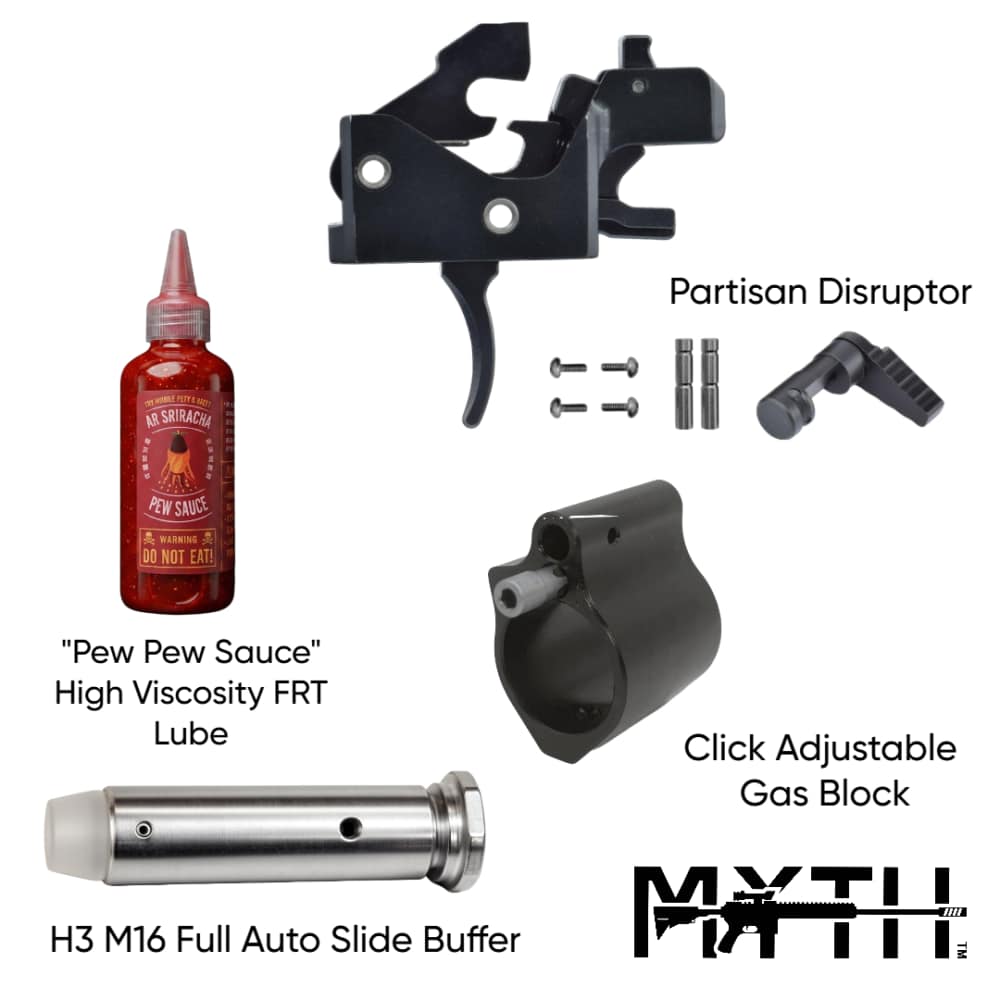 PARTISAN Disruptor 3 Position Forced Reset Trigger Drop In + H3 Buffer-img-0
