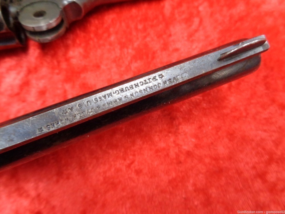 6 Iver Johnson Cycle Top Break Safety Automatic Barrel Cylinder Nickel Blue-img-31