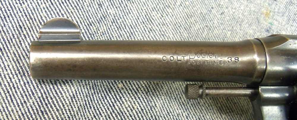 COLT POLICE POSITIVE .38 S&W 1926 6 SHOT REVOLVER  American Railway Express-img-1