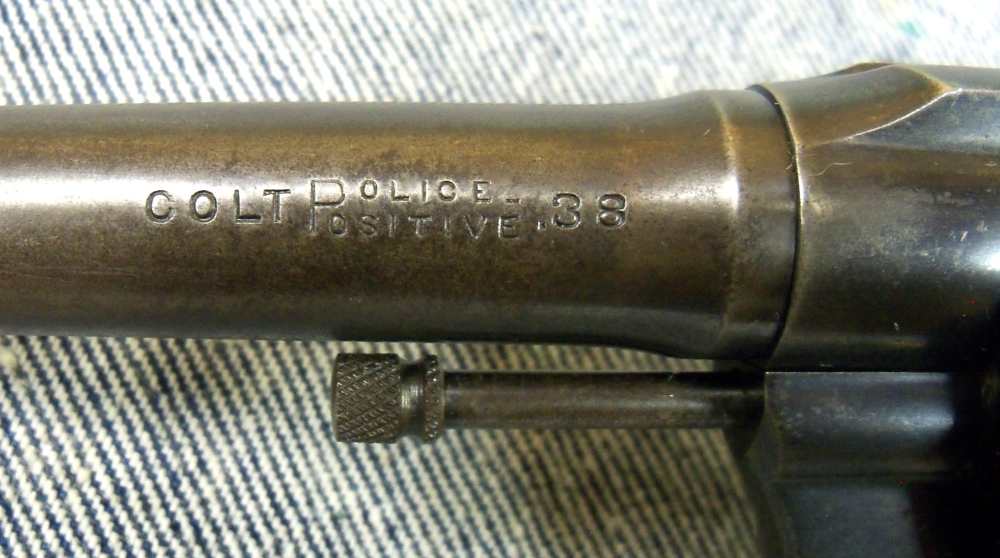 COLT POLICE POSITIVE .38 S&W 1926 6 SHOT REVOLVER  American Railway Express-img-2
