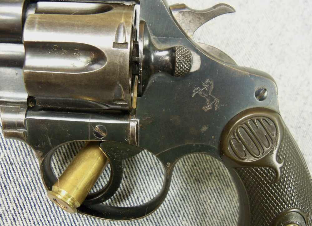 COLT POLICE POSITIVE .38 S&W 1926 6 SHOT REVOLVER  American Railway Express-img-3