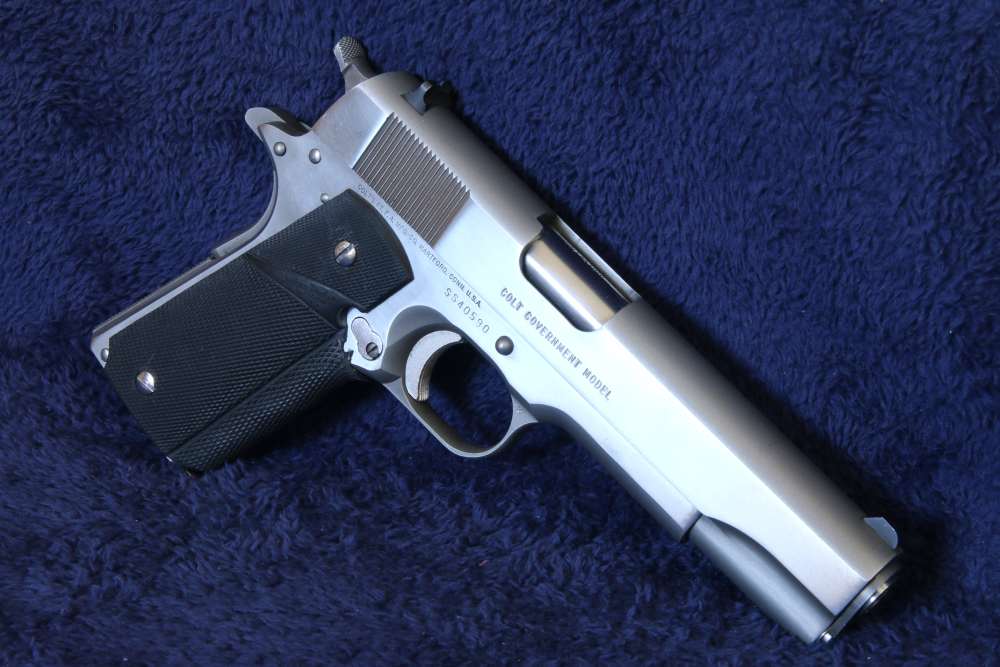 Like New - COLT 1911 Govt. Mdl. .45 ACP Stnls Pistol Mfg. 1989 - NO RESERVE-img-2