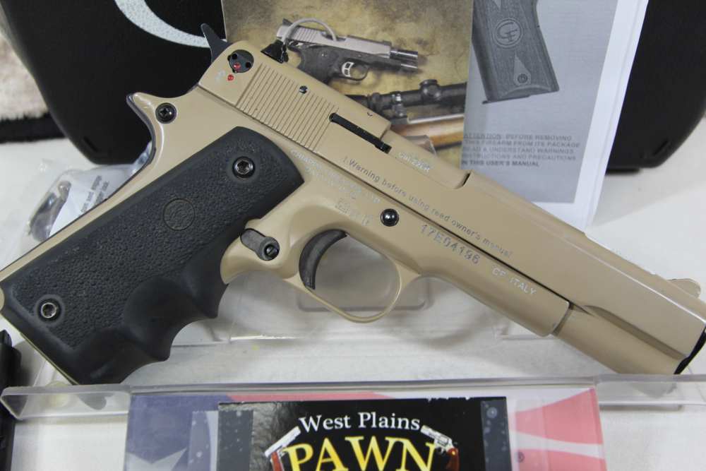 CHIAPPA 1911-22 SEMI AUTO .22 LR PISTOL 5" 10+1 TAN 401120-img-0