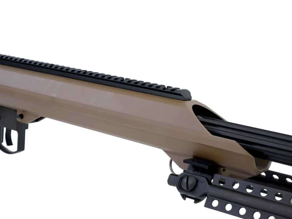 Barrett M99 Model 99 50 BMG 29" Fluted Single Shot Bolt Action FDE Unfired-img-18