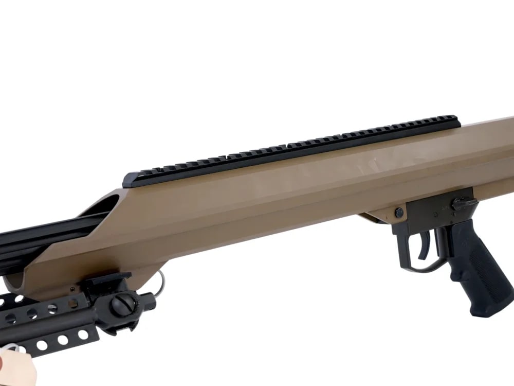Barrett M99 Model 99 50 BMG 29" Fluted Single Shot Bolt Action FDE Unfired-img-7