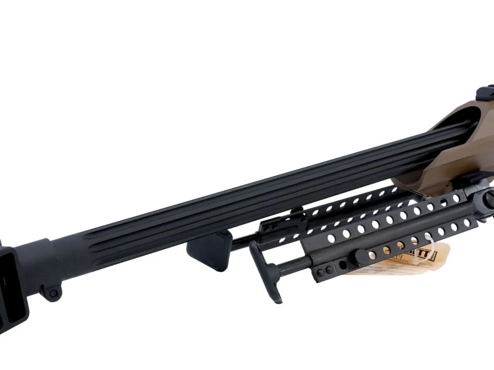 Barrett M99 Model 99 50 BMG 29" Fluted Single Shot Bolt Action FDE Unfired-img-4