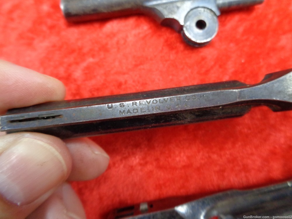 3 US Revolver Co Top Break Safety Automatic Ejector Barrel LOT WE TRADE GUN-img-16