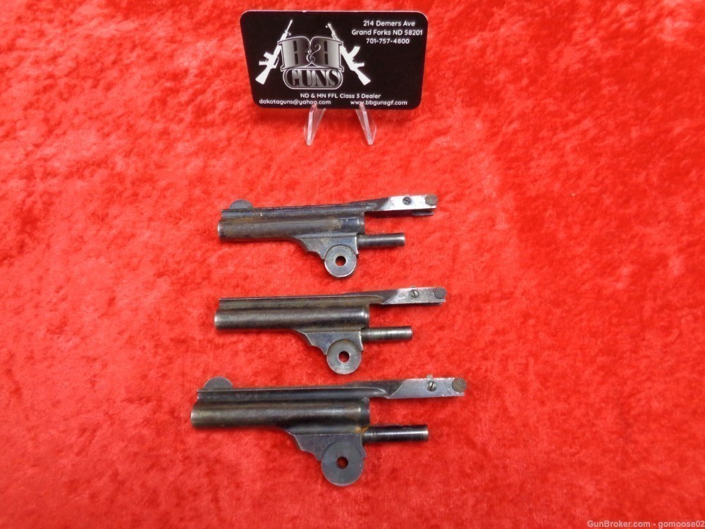 3 US Revolver Co Top Break Safety Automatic Ejector Barrel LOT WE TRADE GUN-img-0