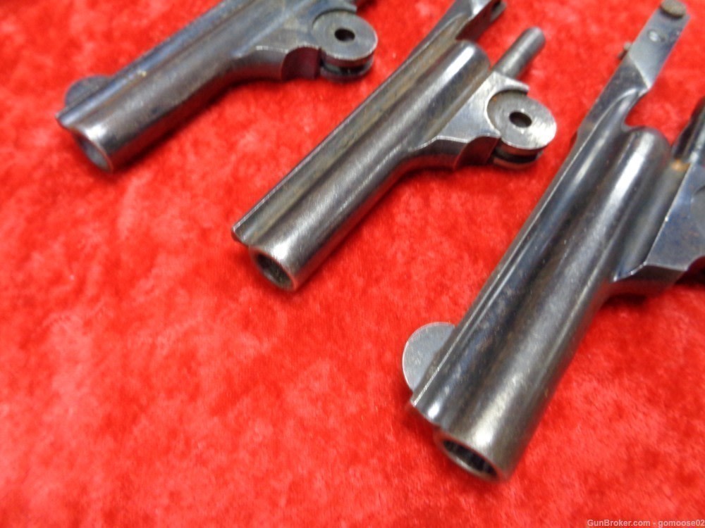 3 US Revolver Co Top Break Safety Automatic Ejector Barrel LOT WE TRADE GUN-img-1