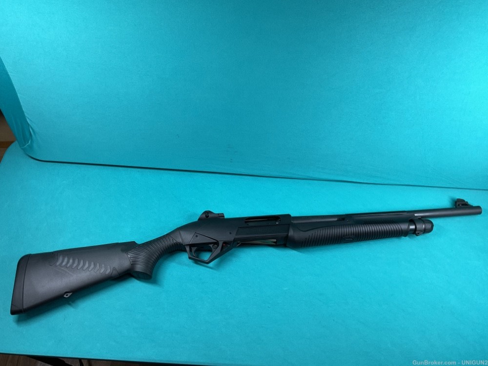 Italian Made Benelli Super nova Pump Shotgun Full Stock 18.5” 4+1. 12GA-img-20