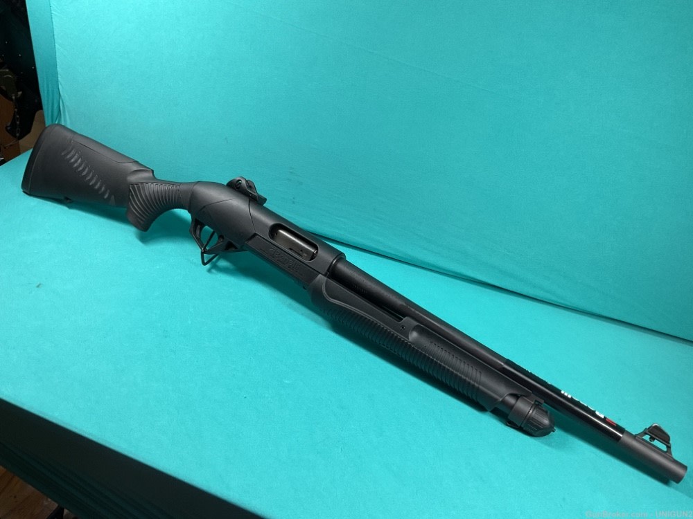 Italian Made Benelli Super nova Pump Shotgun Full Stock 18.5” 4+1. 12GA-img-0