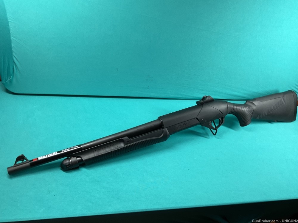 Italian Made Benelli Super nova Pump Shotgun Full Stock 18.5” 4+1. 12GA-img-7
