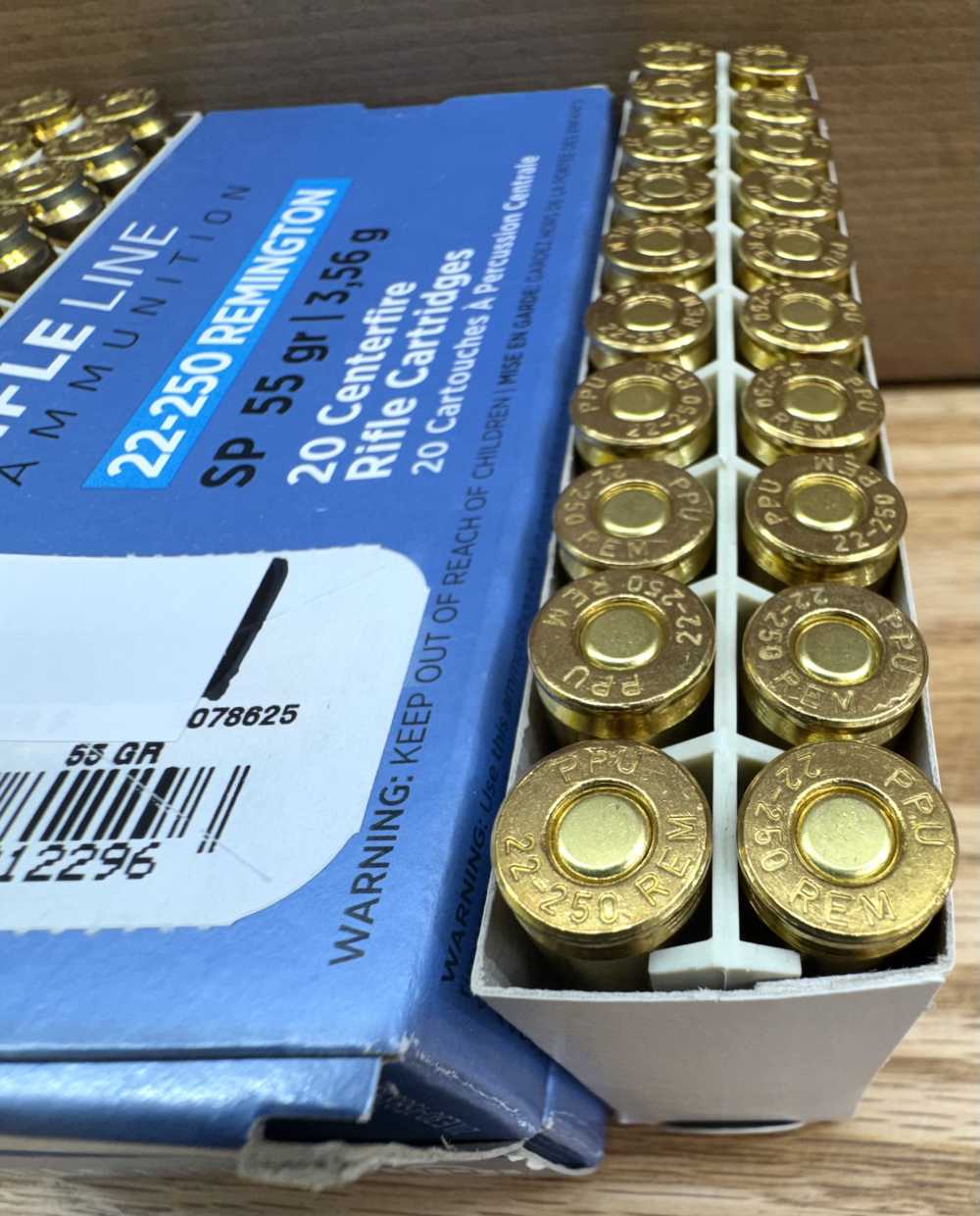 MIXED Lot of 22-250 Rem Ammo Approx. 220+rds - PENNY START! NO RESERVE!-img-21